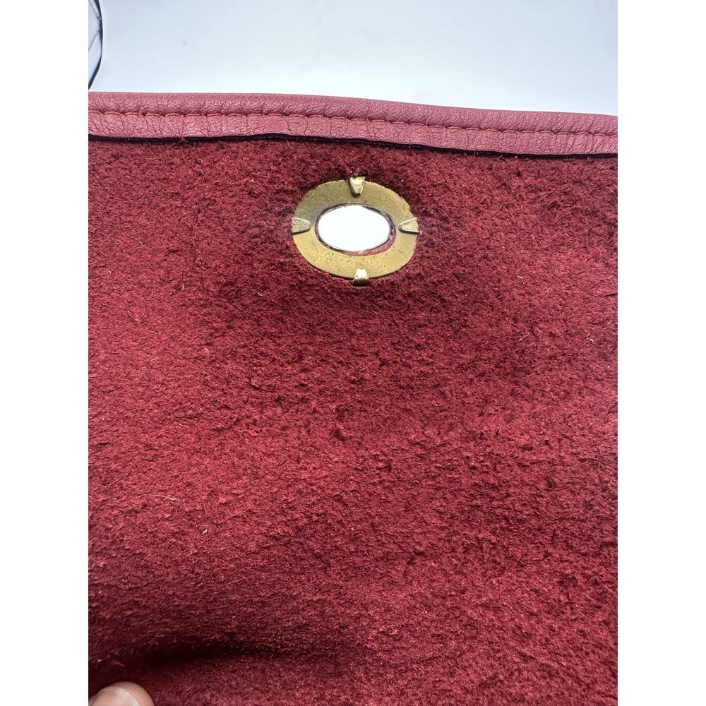 Vintage Coach red leather "scooter" crossbody bag, circa 1980s/90s - Picture 9 of 9